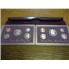 Image 1 : 1990 & 1991 US PROOF SETS (WITH BOXES)