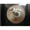 Image 1 : 1977 ISRAEL PROOF SILVER 25 LIROT