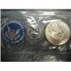 Image 2 : 1974-S  IKE SILVER DOLLAR UNC (BLUE PACK)