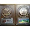 Image 2 : 1954 & 54-D FRANKLIN HALF DOLLARS PCGS MS64FBL'S