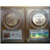 Image 2 : 1954 & 54-D FRANKLIN HALF DOLLARS PCGS MS64FBL'S