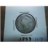 Image 1 : 1899 CANADA SILVER 25 CENTS