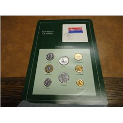 COIN SETS OF ALL NATIONS "FRENCH REPUBLIC" 8 COINS