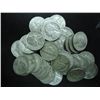 Image 1 : 40 ASSORTED 35% SILVER JEFFERSON WAR NICKELS
