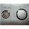 Image 2 : 2 MEXICO SILVER LIBERTADS UNC 2013 1/10 OZ. AND