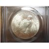 Image 2 : 1923 PEACE SILVER DOLLAR PCGS MS63