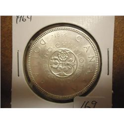 1964 CANADA SILVER DOLLAR