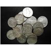 Image 1 : 20 ASSORTED 35% SILVER JEFFERSON WAR NICKELS