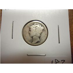 1921 MERCURY DIME KEY DATE