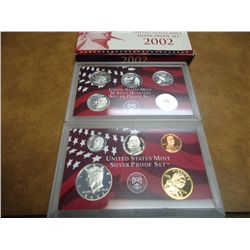 2002 US SILVER PROOF SET (WITH BOX)