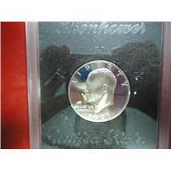 1971-S IKE SILVER DOLLAR PF (BROWN PACK)