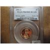 Image 1 : 1993-S LINCOLN CENT PCGS PR69RD DCAM