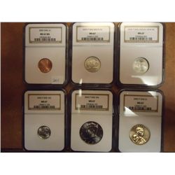 2005-P SMS SET ALL NGC SLABS SEE DESCRIPTION