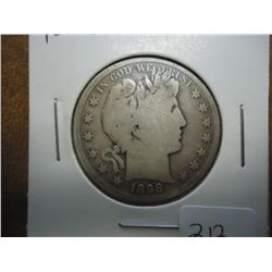 1898-S BARBER HALF DOLLAR BETTER DATE
