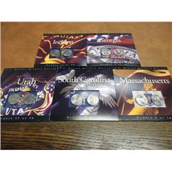 5 US MINT 50 STATE QUARTER P & D UNC SETS