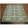 Image 2 : 10-$1 SILVER CERTIFICATES 4-1957 & 6-1957-A