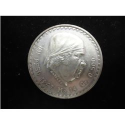 1947 MO MEXICO SILVER PESO