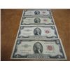 Image 1 : 4-1953 $2 RED SEAL US NOTES