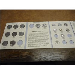 IKE DOLLAR & SBA DOLLAR SET (AS SHOWN) 18 COINS