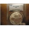 Image 1 : 2000 AMERICAN SILVER EAGLE PCGS MS68
