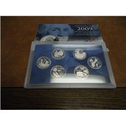 2009 DISTRICT OF COLUMBIA & US TERRITORIES 1/4'S