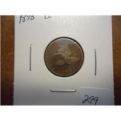 1858 LARGE LETTER FLYING EAGLE CENT