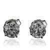 Image 1 : 14KT White Gold 1.96ctw Diamond Earrings