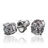 Image 2 : 14KT White Gold 1.96ctw Diamond Earrings