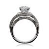 Image 3 : 18KT White Gold 3.17ctw EGL USA Certified Diamond Ring