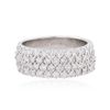 Image 1 : 14KT White Gold 1.46ctw Diamond Ring