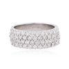 Image 1 : 14KT White Gold 1.46ctw Diamond Ring