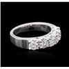 Image 2 : 14KT White Gold 1.36ctw Diamond Ring