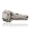 Image 2 : 14KT White Gold 1.98ctw Diamond Ring