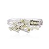 Image 1 : 14KT White Gold 13.56ct Diamond Bangle Bracelet