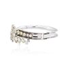 Image 2 : 14KT White Gold 13.56ct Diamond Bangle Bracelet