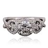 Image 1 : 18KT White Gold 1.93ctw Diamond Ring