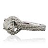 Image 2 : 14KT White Gold 1.50ctw Diamond Ring