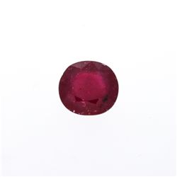 6.98ct. One Oval Cut Natural Ruby