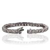 Image 3 : 14KT White Gold 11.53ctw Diamond Tennis Bracelet