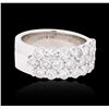 Image 2 : 14KT White Gold 2.17ctw Diamond Ring