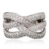 Image 1 : 14KT White Gold 1.20ctw Diamond Ring