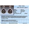 Image 3 : 18KT White Gold 5.21ctw Black Diamond Earrings