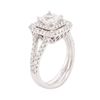 Image 3 : 14KT White Gold EGL Certified 1.94ctw Diamond Ring