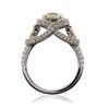 Image 3 : 18KT White Gold 3.01ctw Diamond Ring
