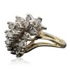 Image 2 : 14KT Two-Tone Gold 2.00ctw Diamond Ring