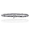 Image 2 : 14KT White Gold 4.23ctw Sapphire and Diamond Bracelet