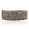 Image 1 : 10KT White Gold 0.75ctw Diamond Ring