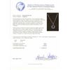 Image 3 : 14KT White Gold 15.07ctw Sapphire & Diamond Pendant with Chain