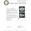 Image 3 : 14KT White Gold 2.28ct Emerald and Diamond Ring