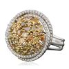 Image 2 : 14KT  Two-Tone Gold 3.43ctw Diamond Ring